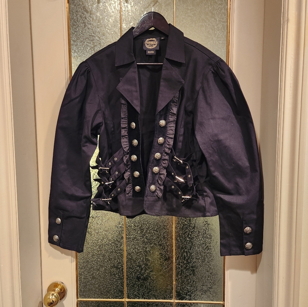 Vintage Trad Goth Puffy Sleeve Jacket